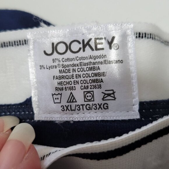 Jockey Briefs 3XL NWOT Mens Lot of 3 Burgundy Blue Cotton Quick Draw H-Fly - Picture 4 of 4